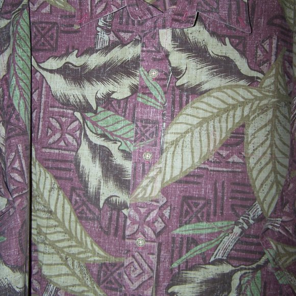 VINTAGE REYN SPOONER HAWAIIAN FLORAL CAMP SHIRT - Picture 11 of 11